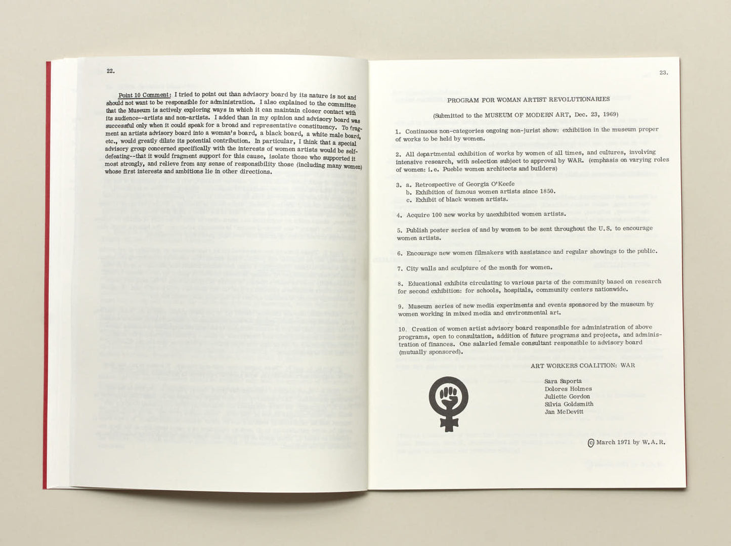 Various, A Documentary HerStory of Women Artists in Revolution