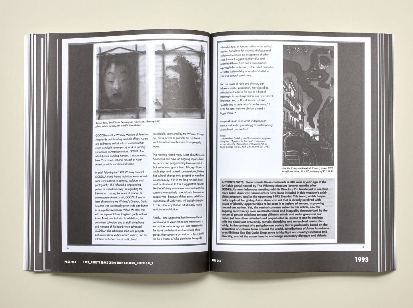 Howie Chen, Godzilla: Asian American Arts Network 1990-2001