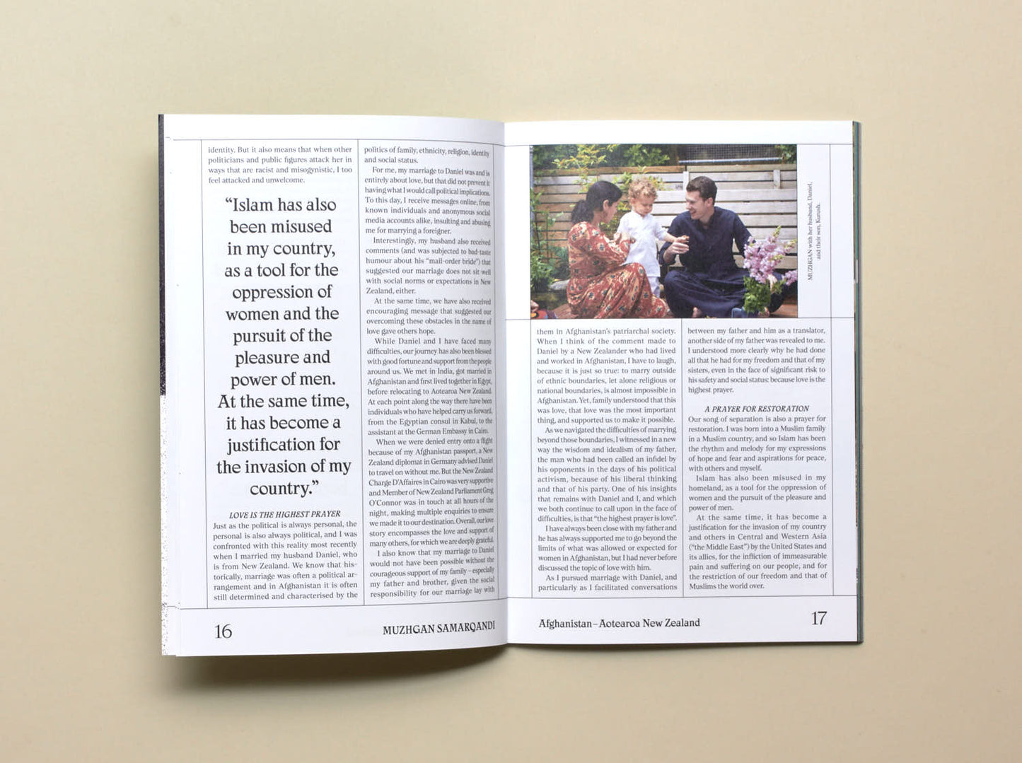 Nansen, Issue 03: Muzhgan Samarqandi