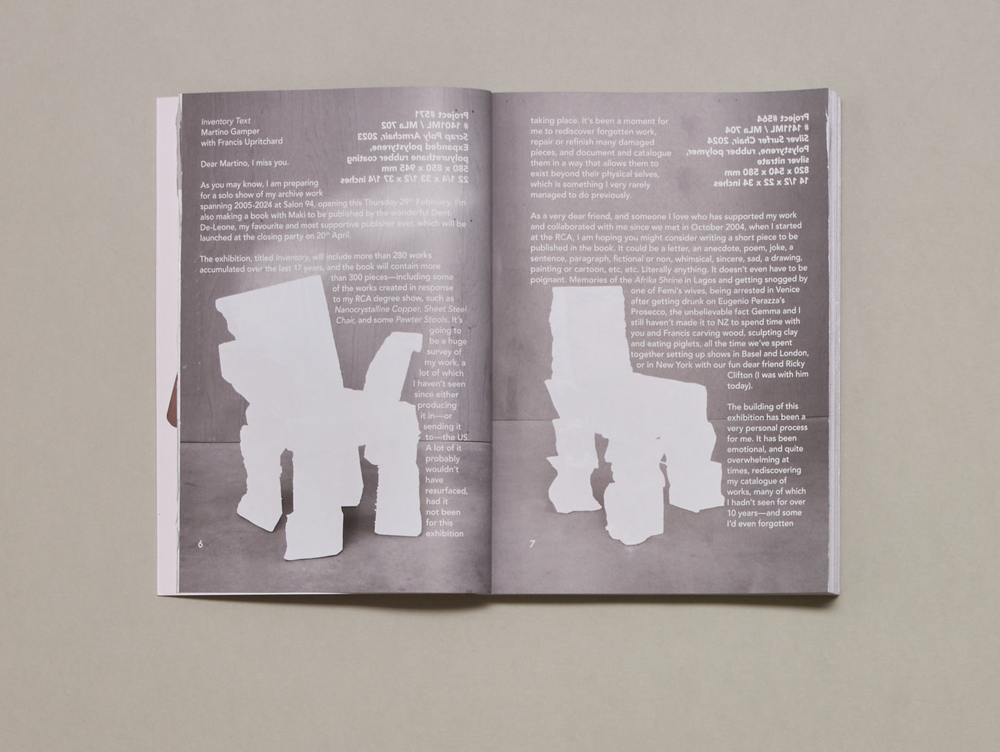 Max Lamb, Inventory Works