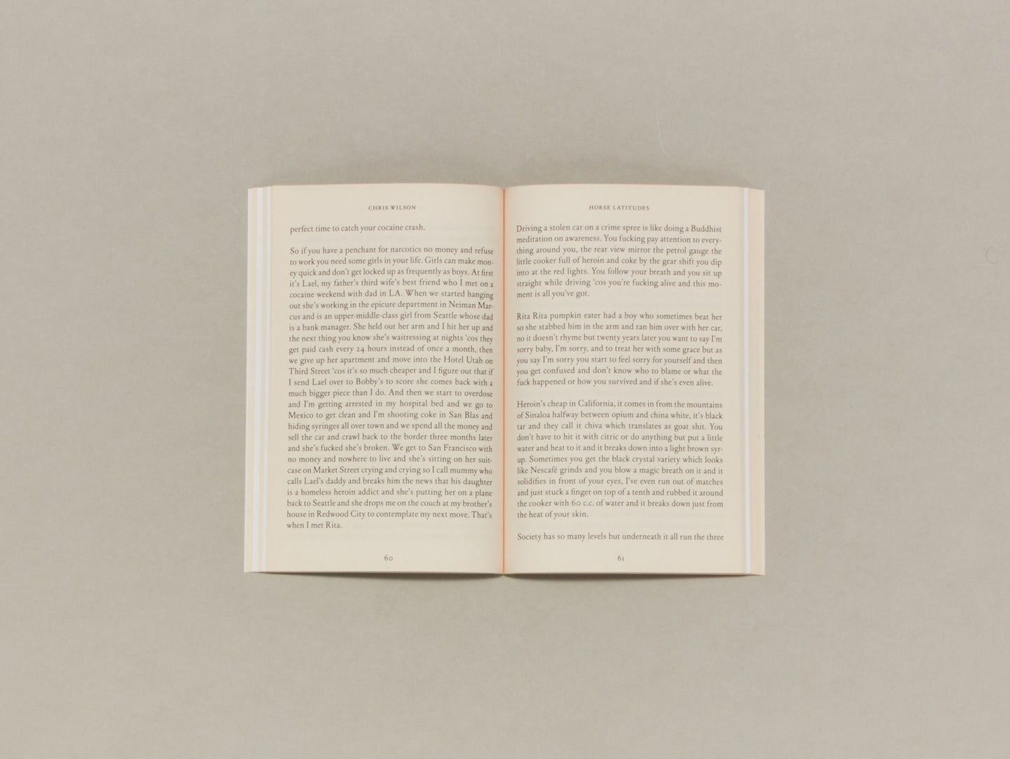 Chris Wilson, Horse Latitudes