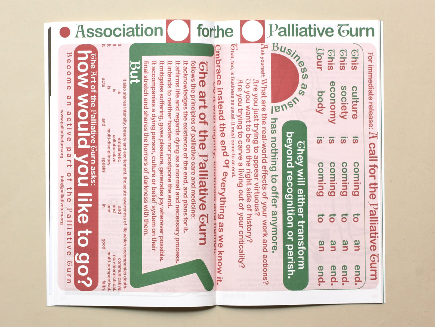 Various, The Palliative Turn Number 1