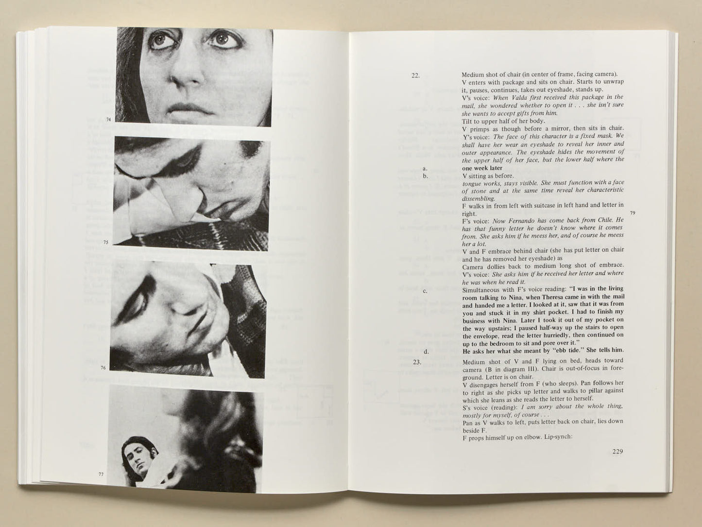 Yvonne Rainer, Work 1961-73