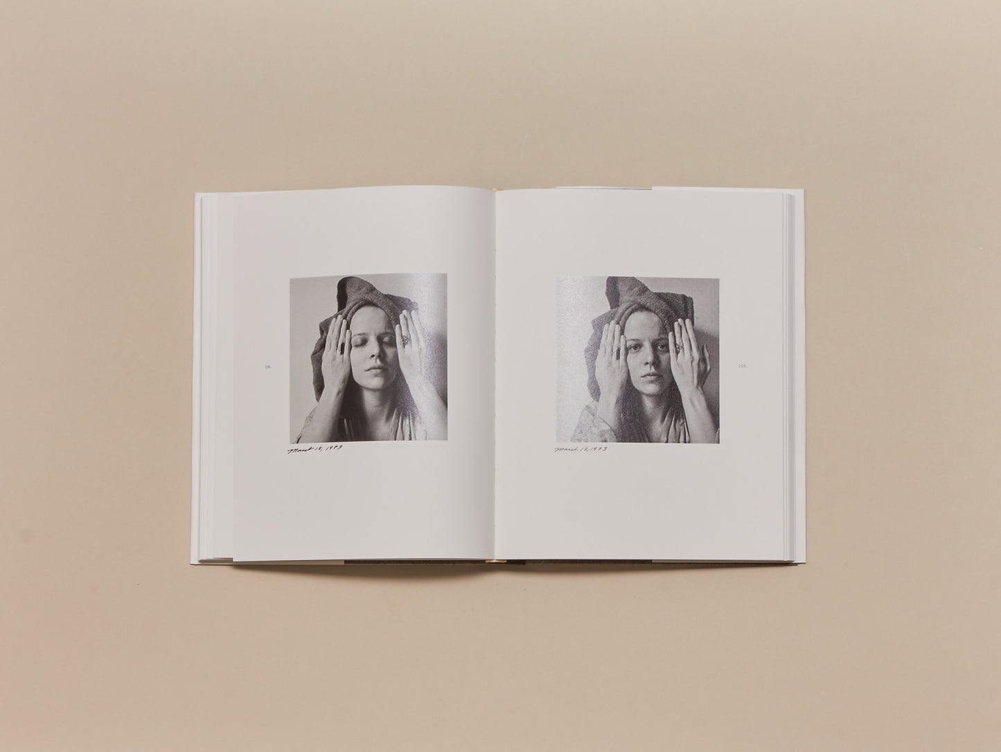 Melissa Shook, Daily Self-Portraits 1972–1973
