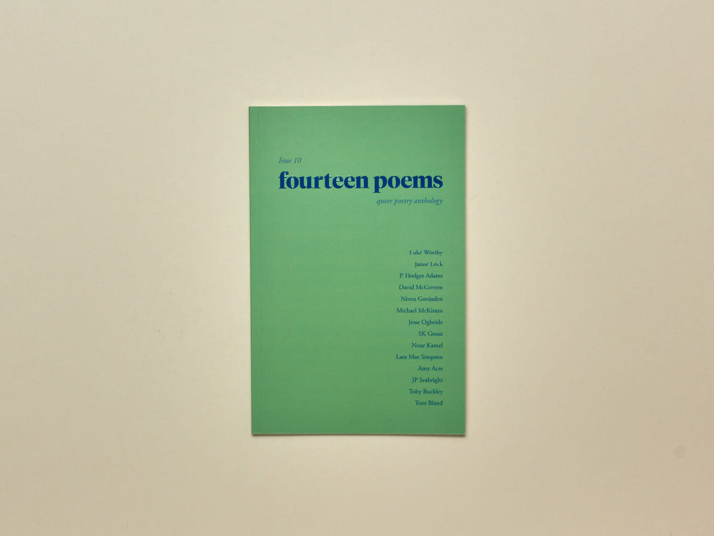 Fourteen Poems Issue 10