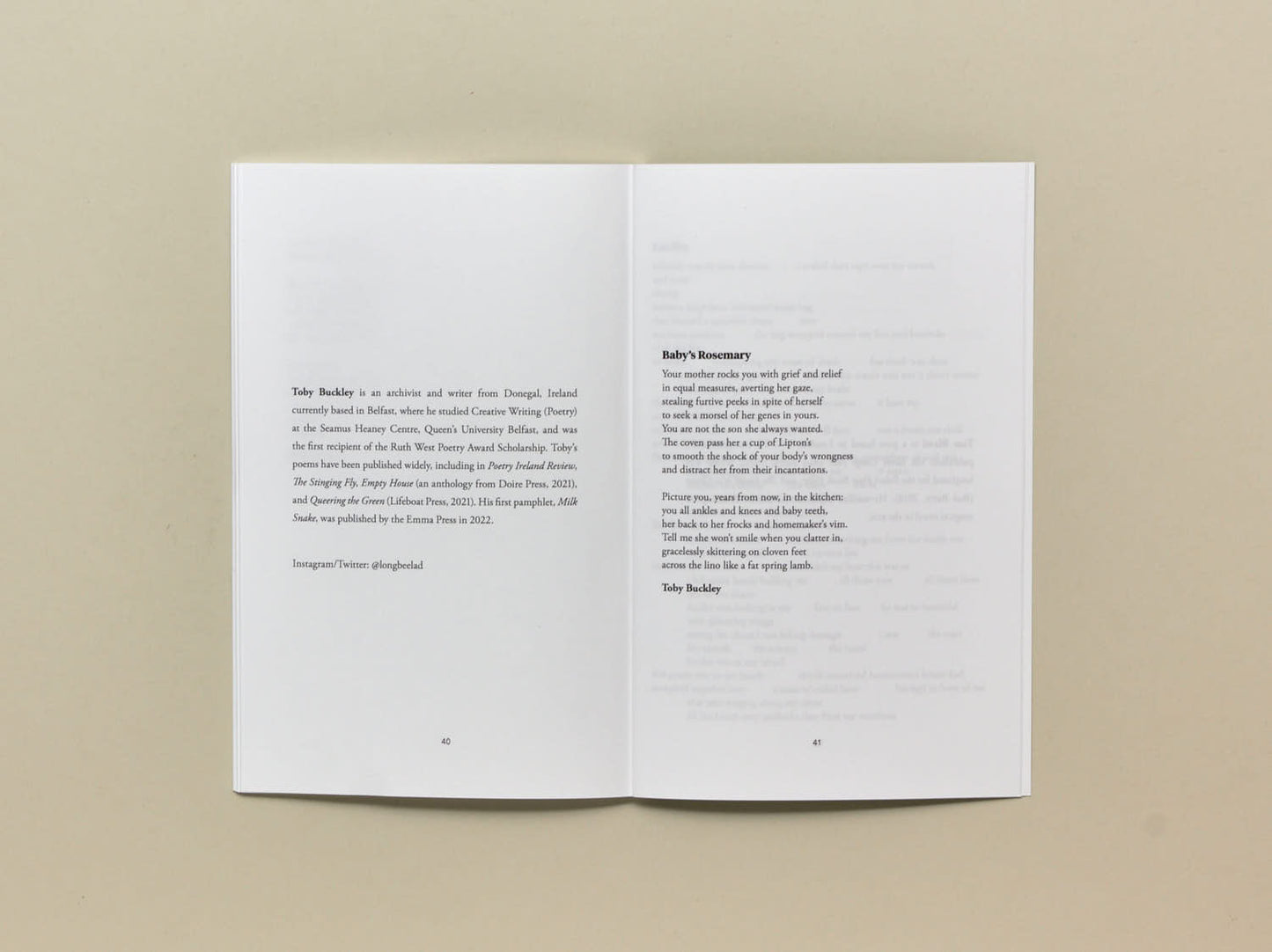 Fourteen Poems Issue 10