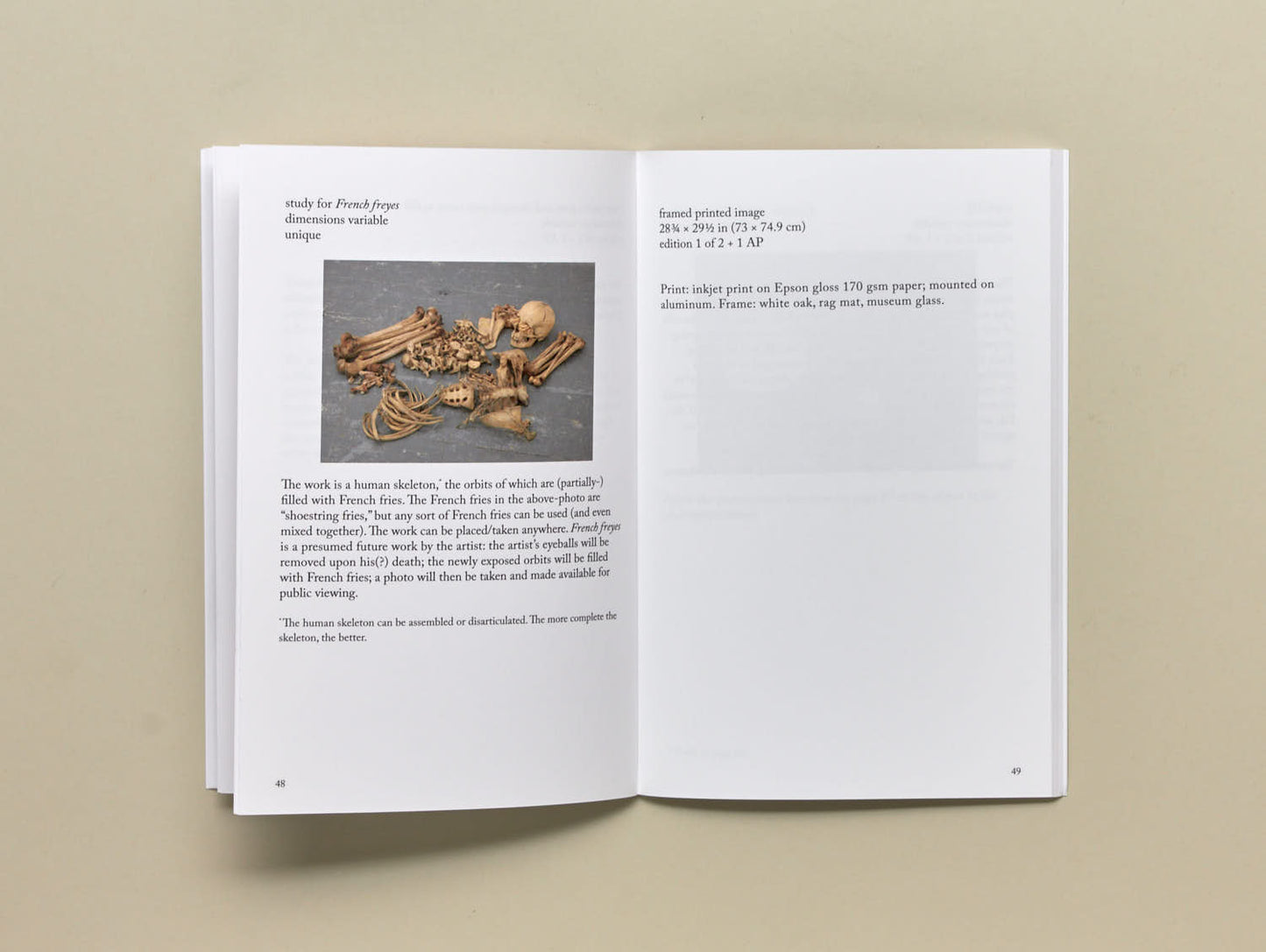 Darren Bader, 77 and/or 58 and/with 19