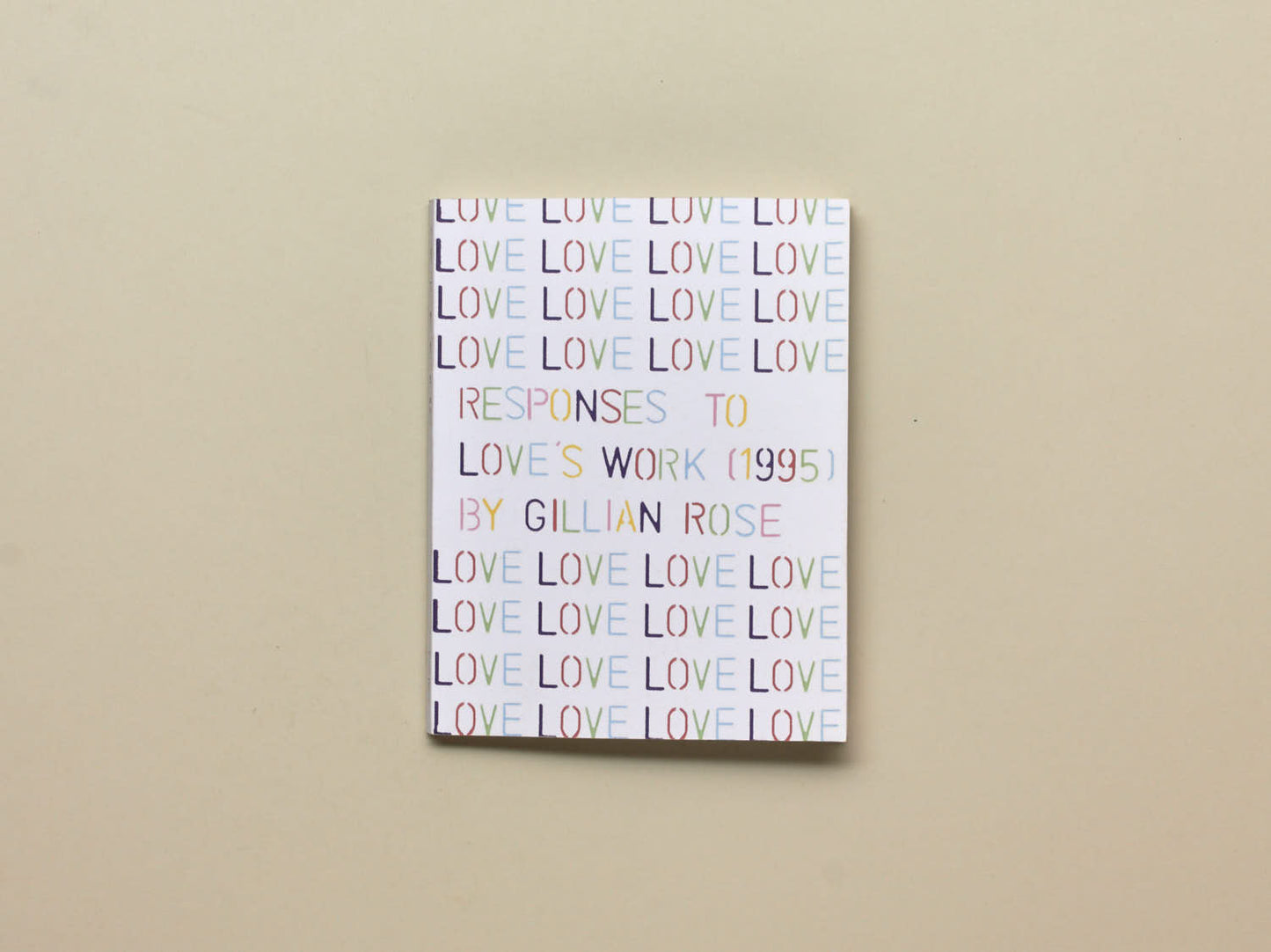 Various, Responses to Love's Work (1995) by Gillian Rose