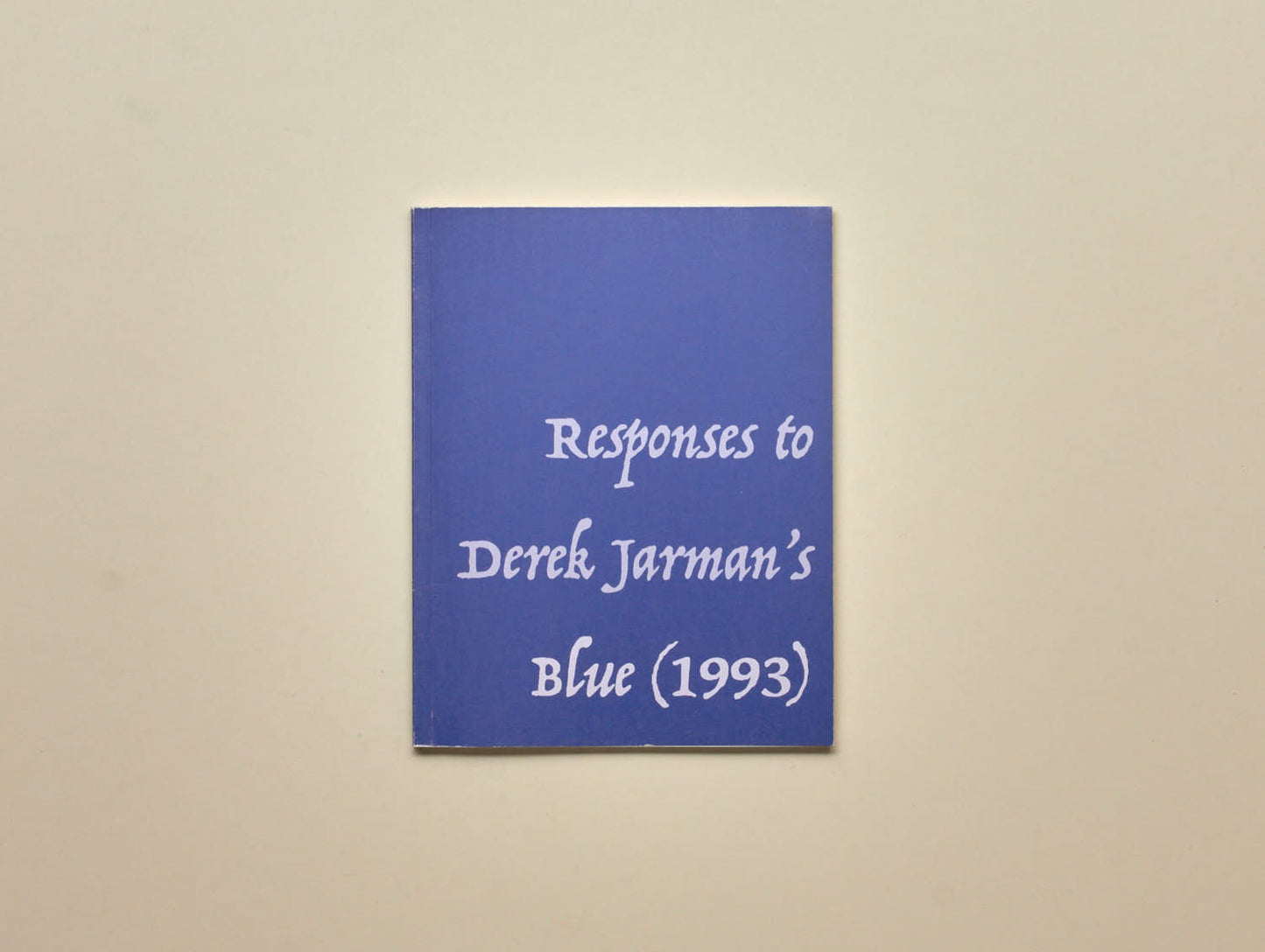 Various, Responses to Derek Jarman's Blue (1993)