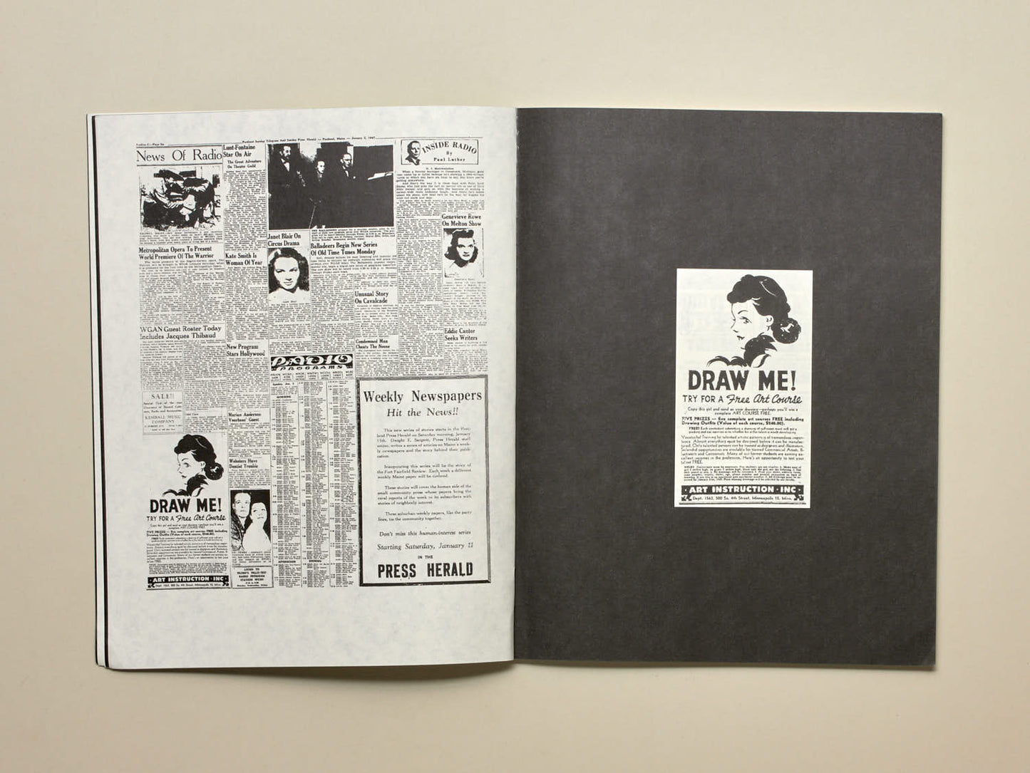 Pennies in a Stream: Great Moments in Printed Advertising 1918 – 1984