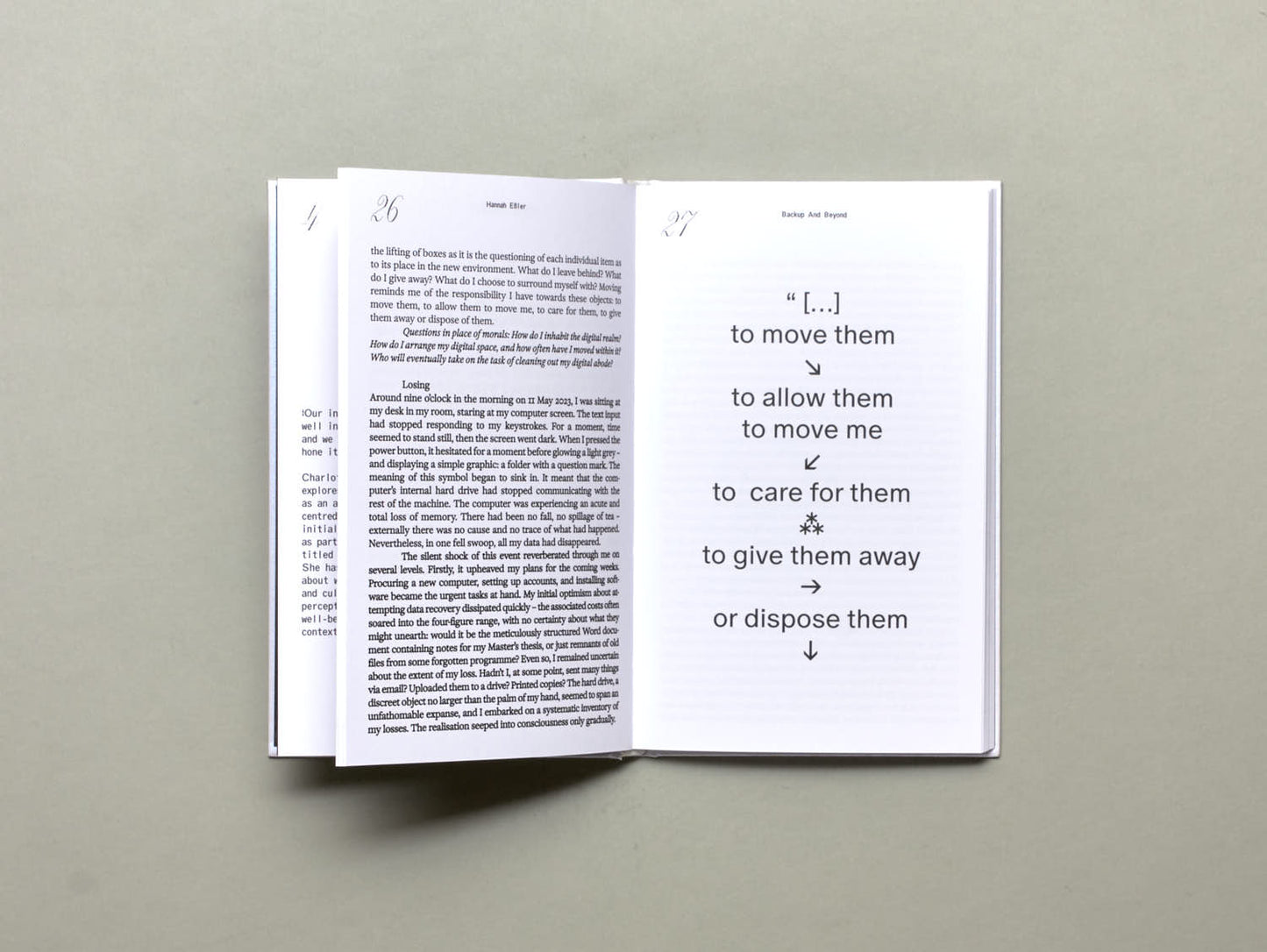 Charlotte Axelsson, Tender Digitality