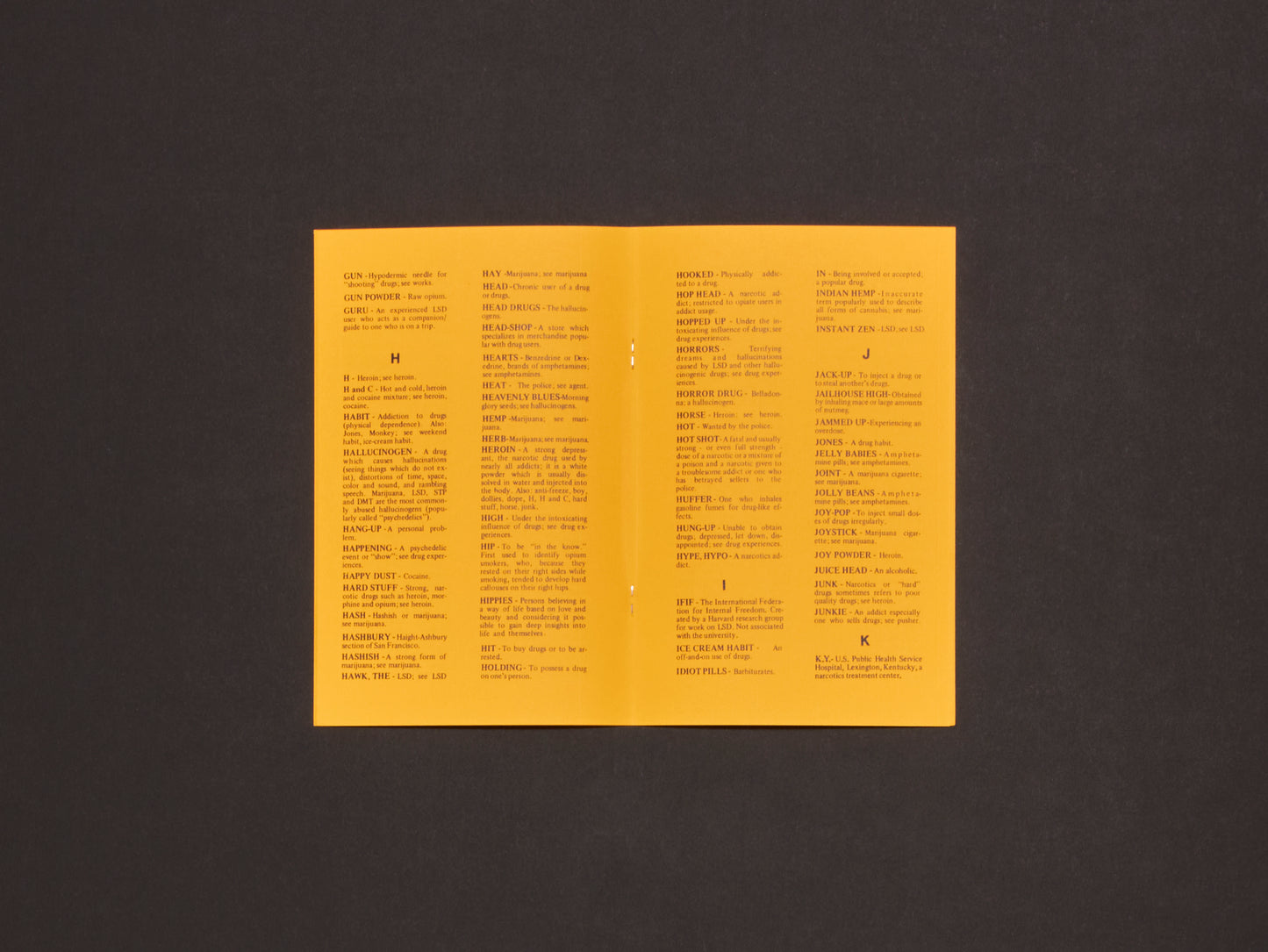 A Handbook of Drug Terms