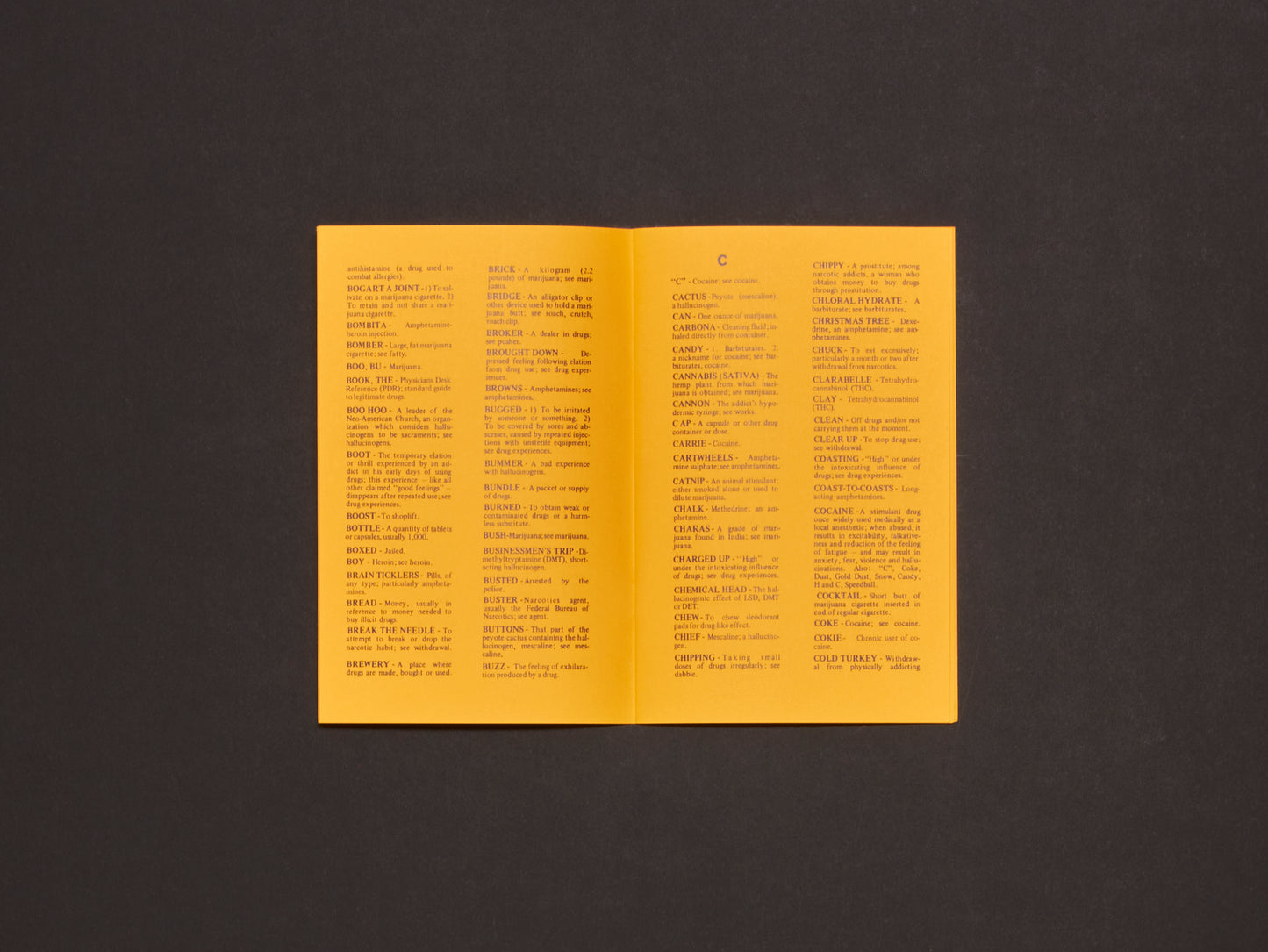 A Handbook of Drug Terms