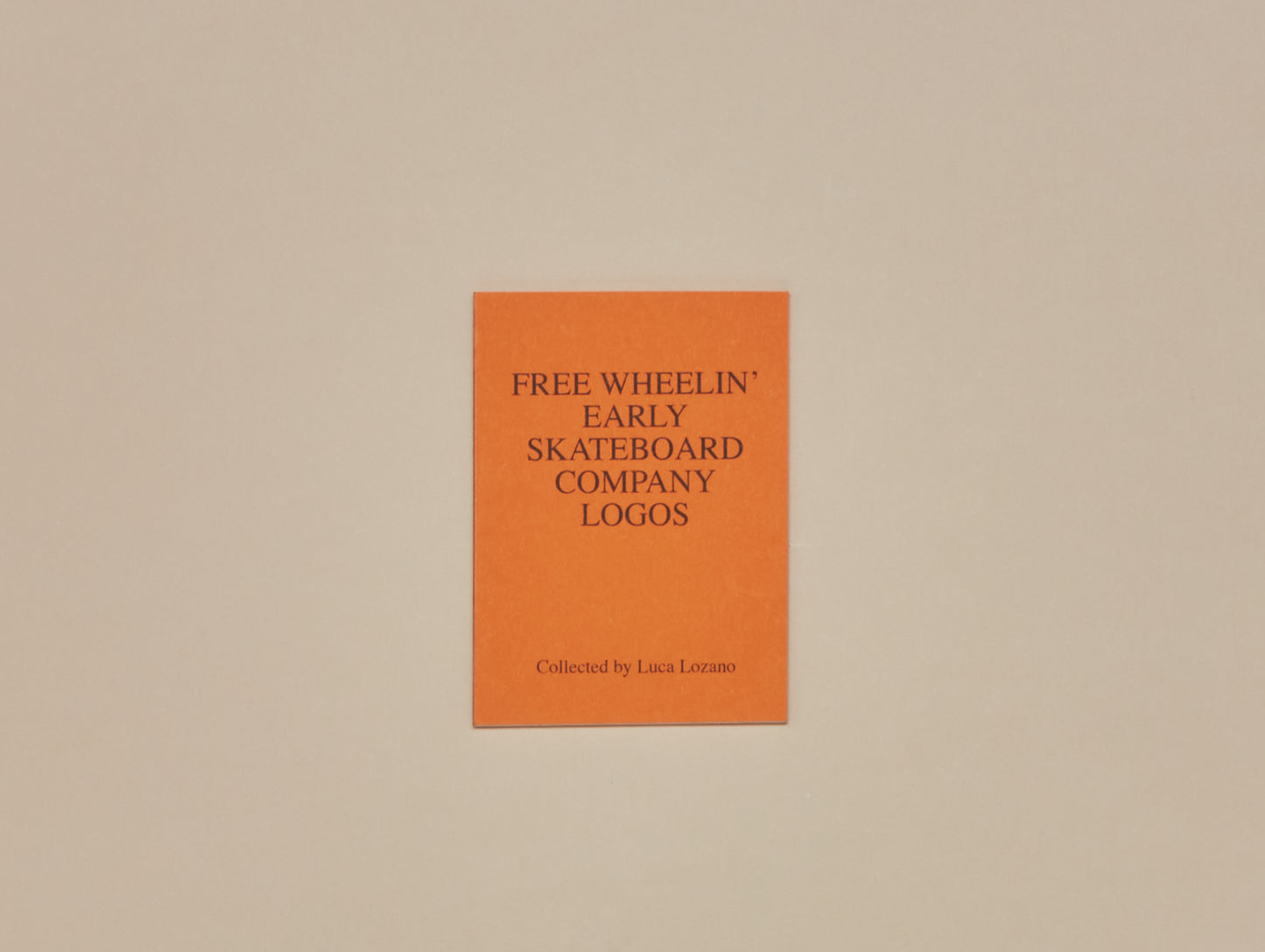 KFAX11- FREE WHEELIN' EARLY SKATEBOARD COMPANY LOGOS