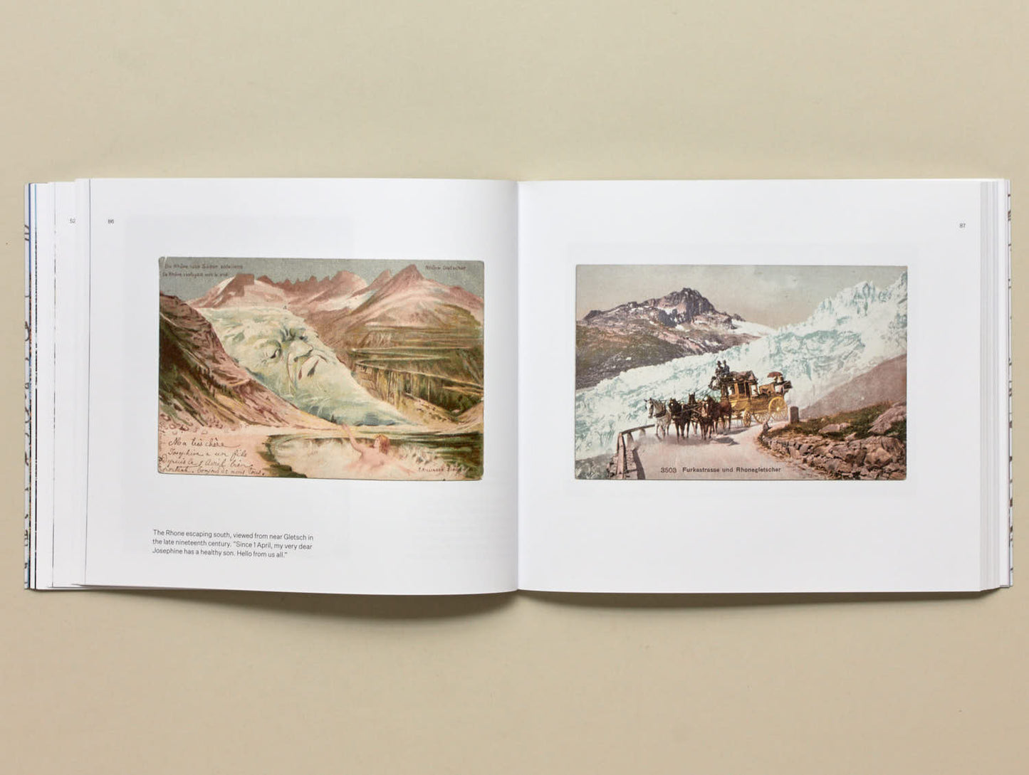Max Leonard, Vintage Alpine Postcards