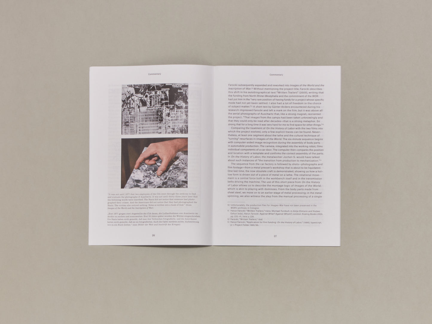 Harun Farocki, On the History of Labor