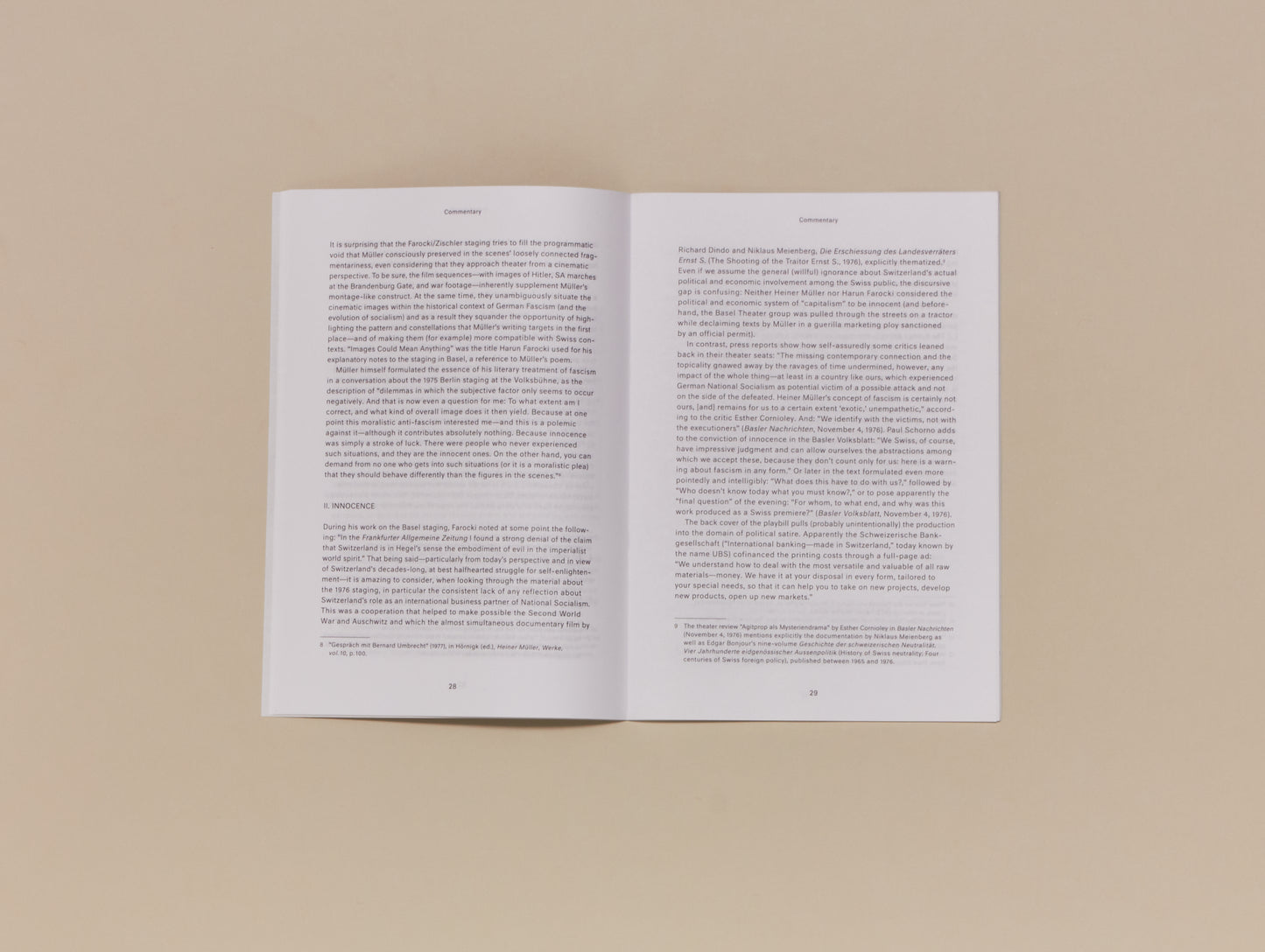 Harun Farocki & Hanns Zischler, Heiner Müller: The Battle/Tractor