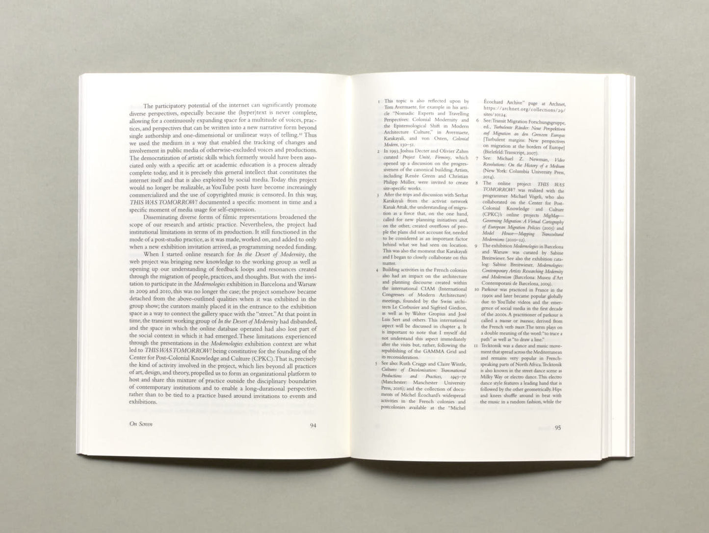 Marion von Osten, In the Making In the Desert of Modernity: Colonial Planning and After