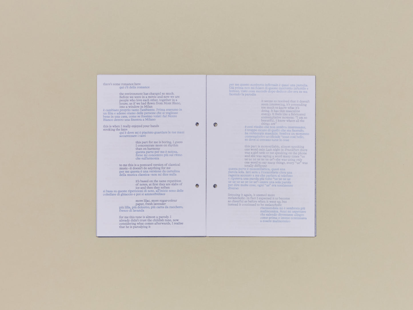 Elisa Lemma, Hidden in Plain Sight: Sonata for Many Voices