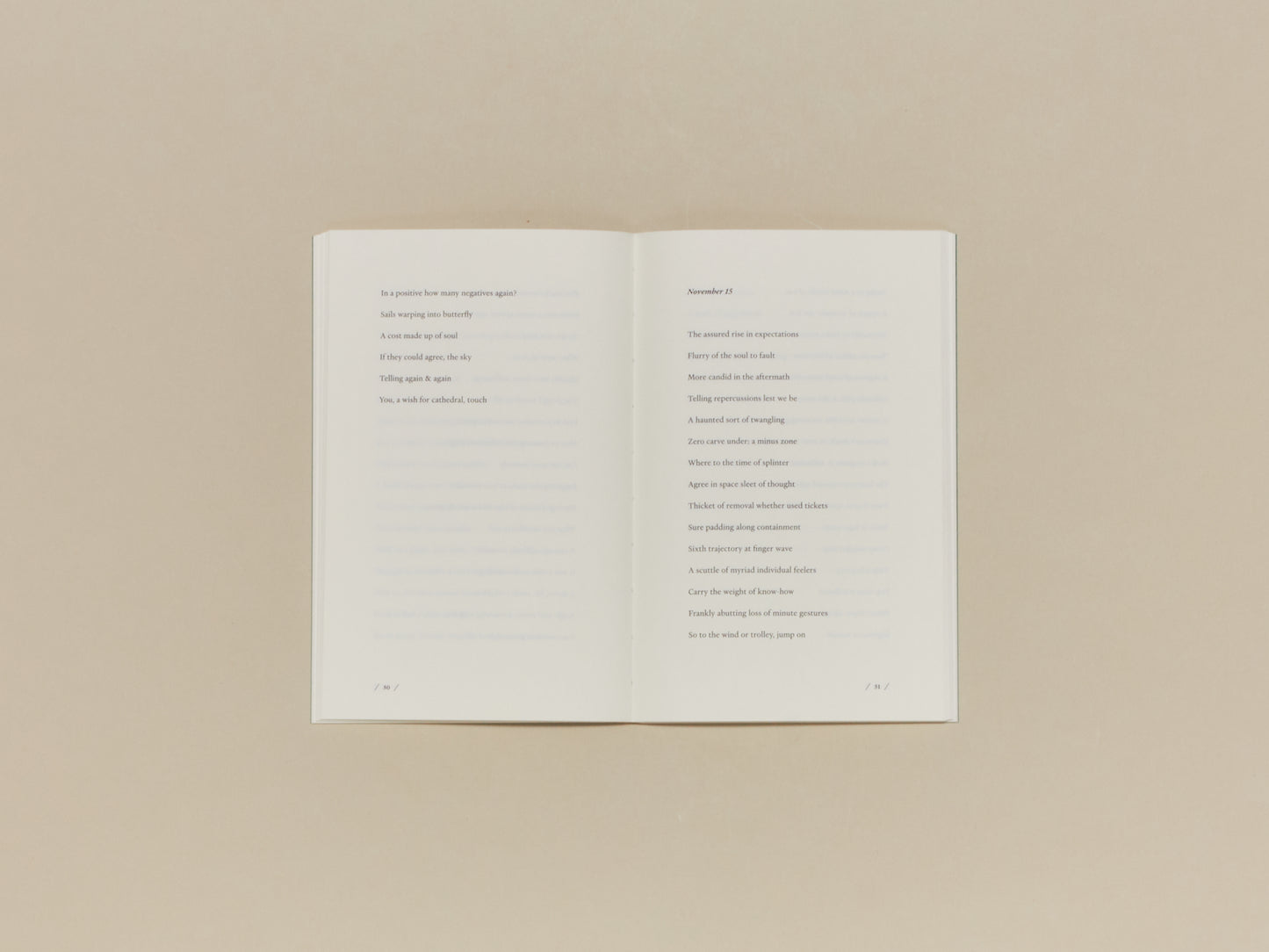 Sarah Riggs, Lines