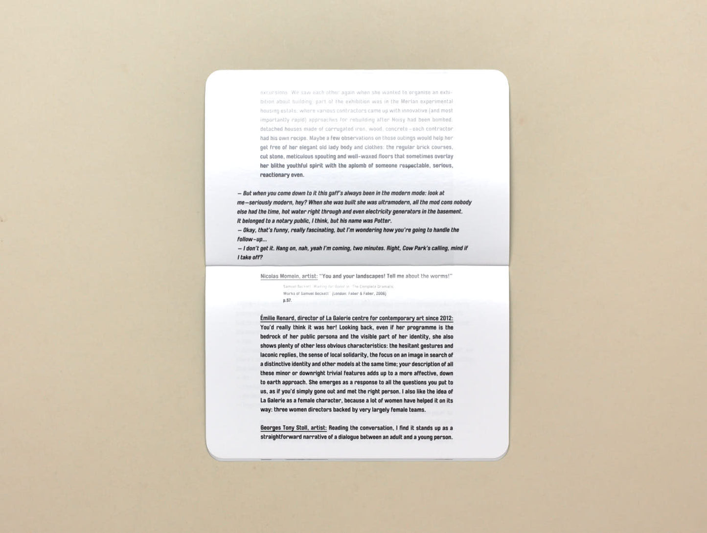 Lætitia Paviani, I am La Galerie, you are La Galerie