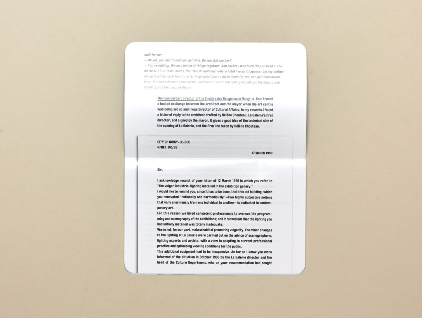 Lætitia Paviani, I am La Galerie, you are La Galerie