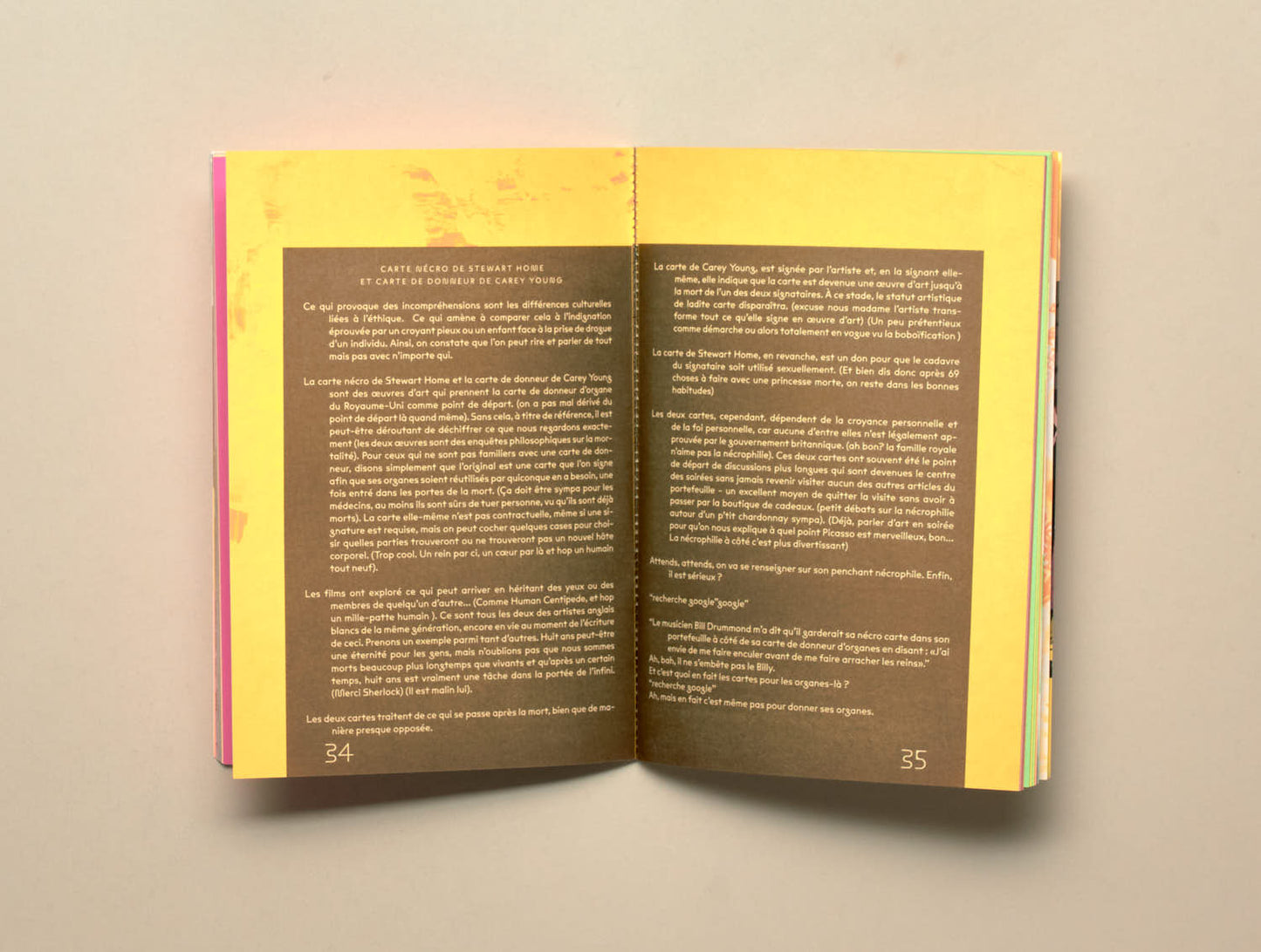 Charlotte Yorque, Le Couteau-OK TIERS