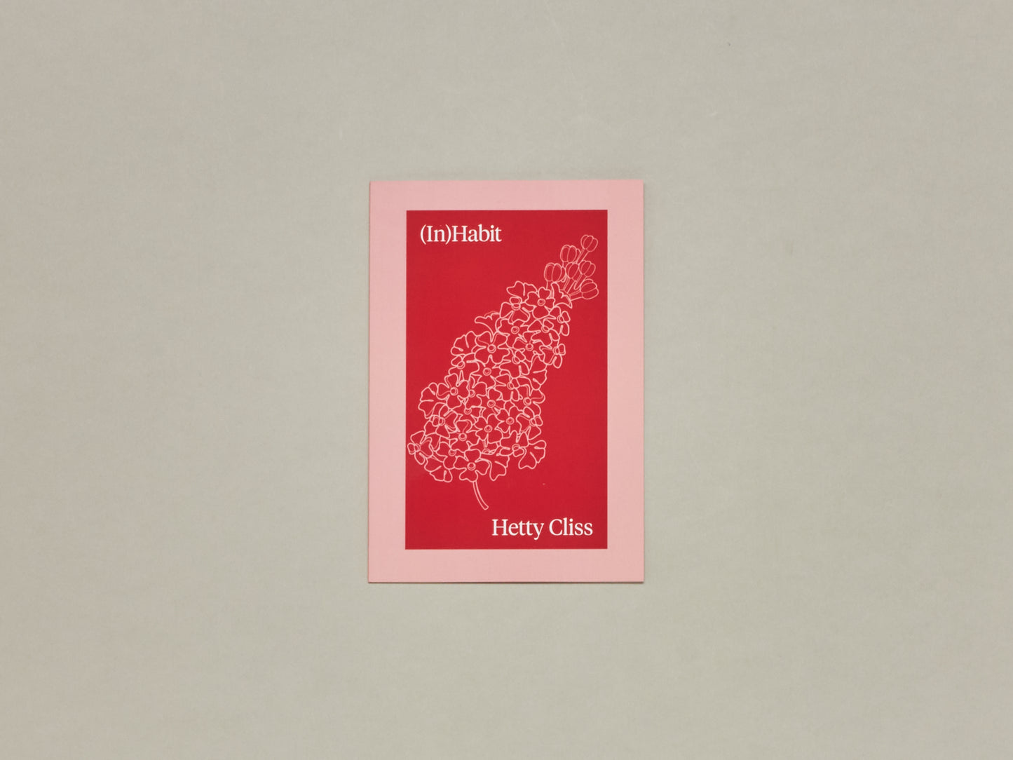 Hetty Cliss, (In)Habit