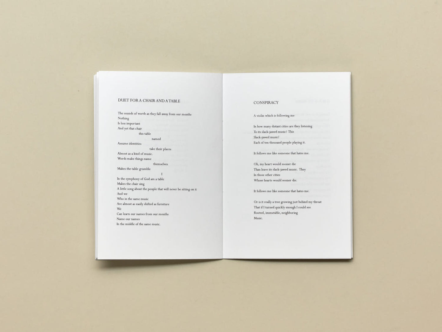 Jack Spicer, A Book of Music (1958)
