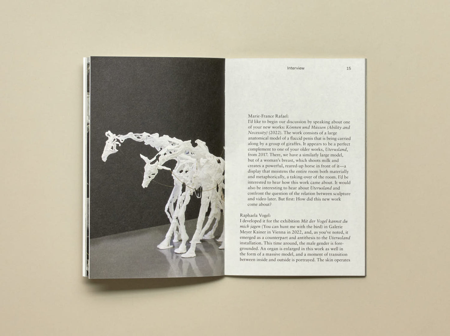 Marie-France Rafael, Raphaela Vogel : Outside Form