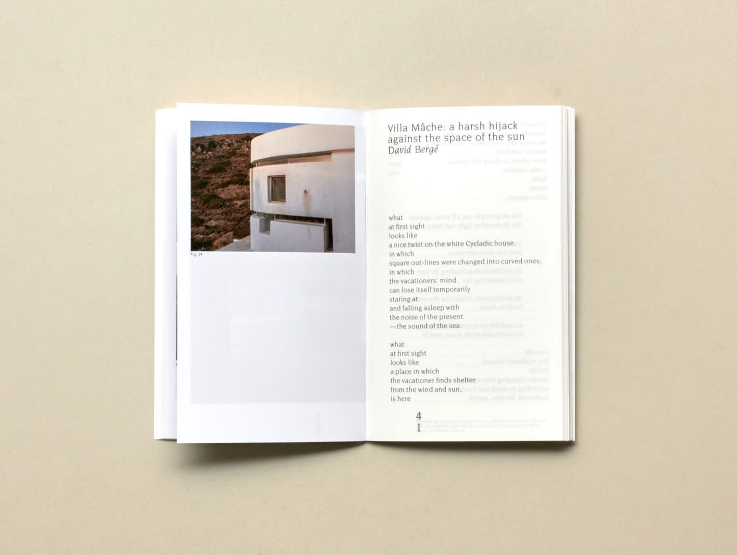 Dimitra Kondylatou, David Bergé (eds.), The Architect is Absent: Approaching the Cycladic Holiday House