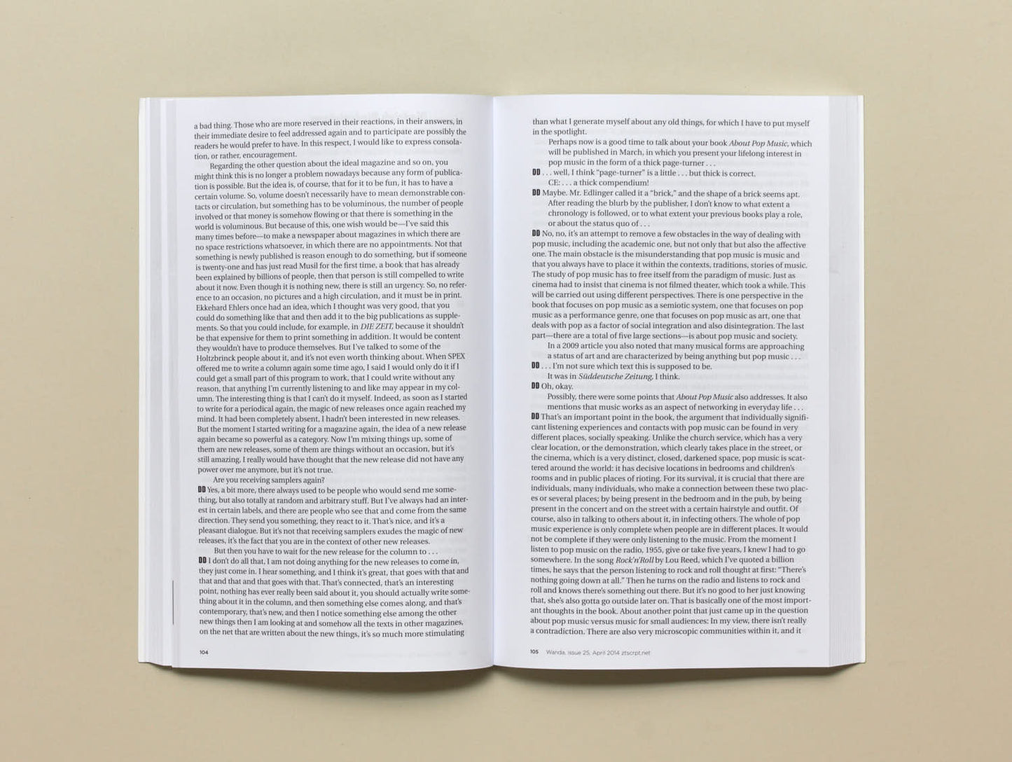 Christian Egger, Shows, Signals, Unvernehmen - Collected Re- & Interviews 2005-2020