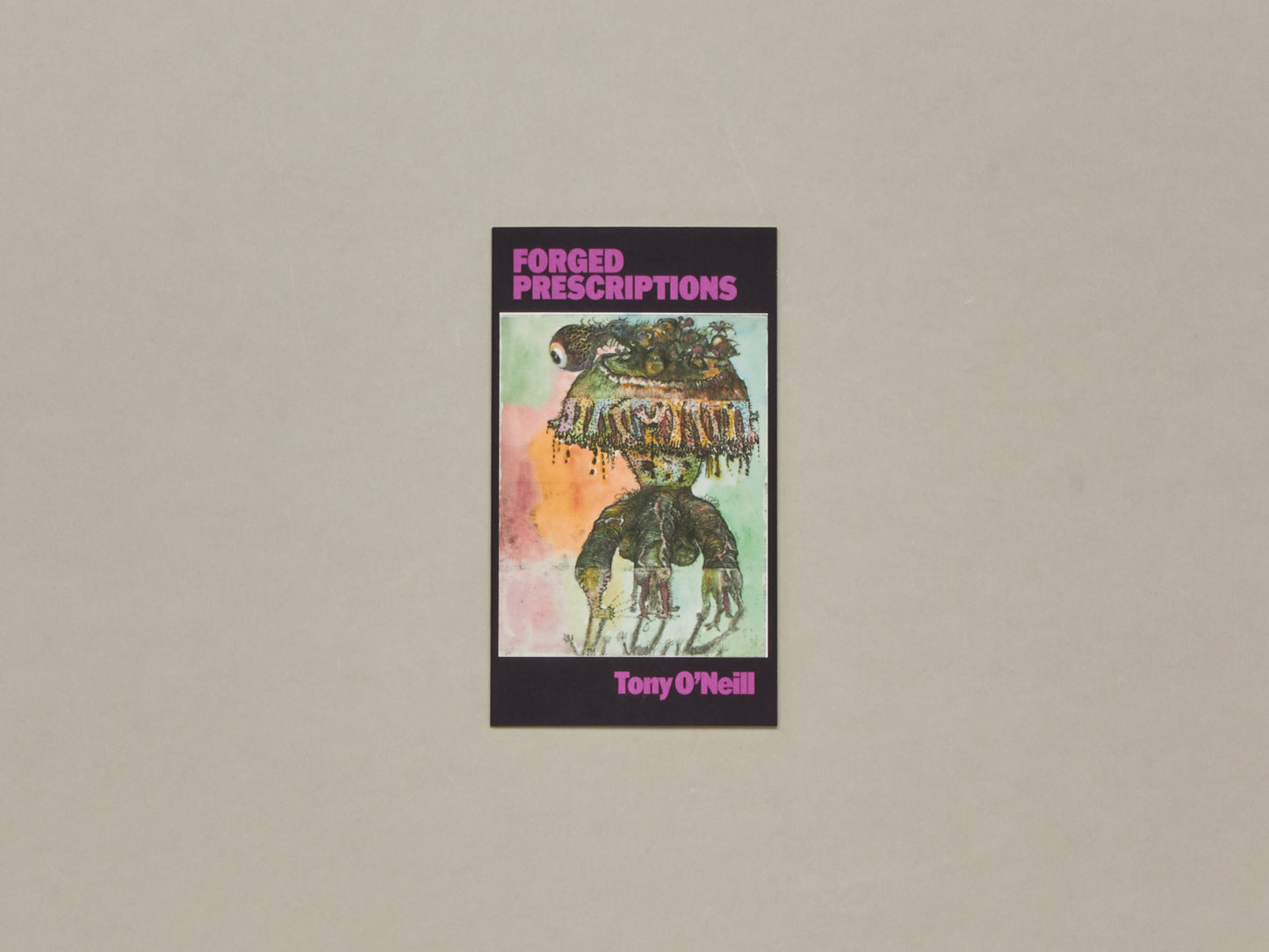 Tony O'Neill, Forged Prescriptions