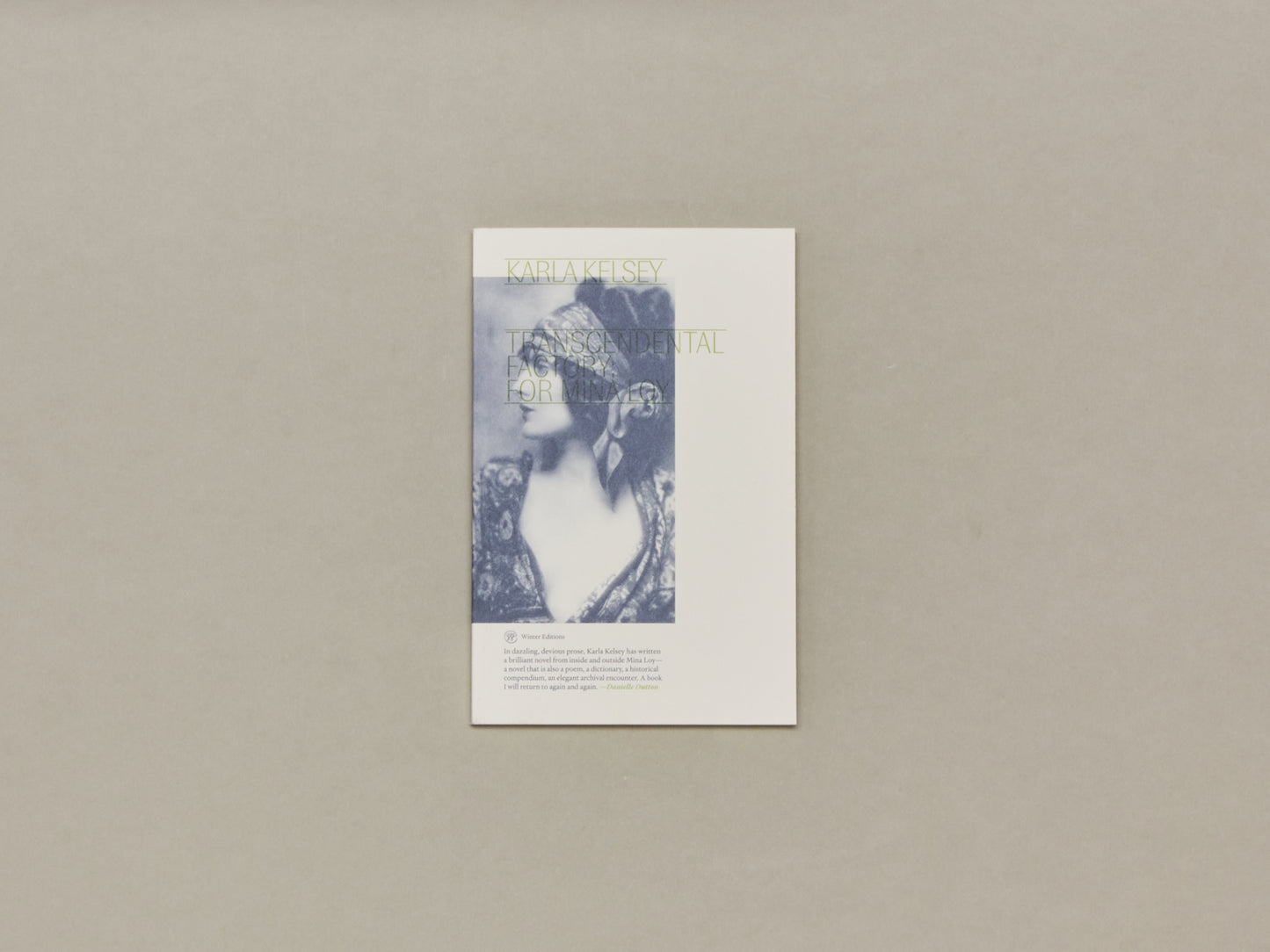 Karla Kelsey, Transcendental Factory: For Mina Loy