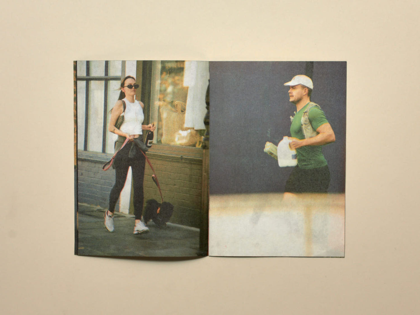 Shahram Saadat, No.41 Jogging with Shopping