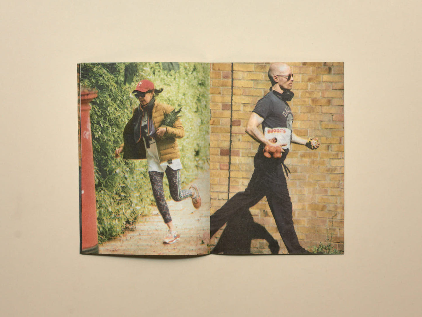 Shahram Saadat, No.41 Jogging with Shopping