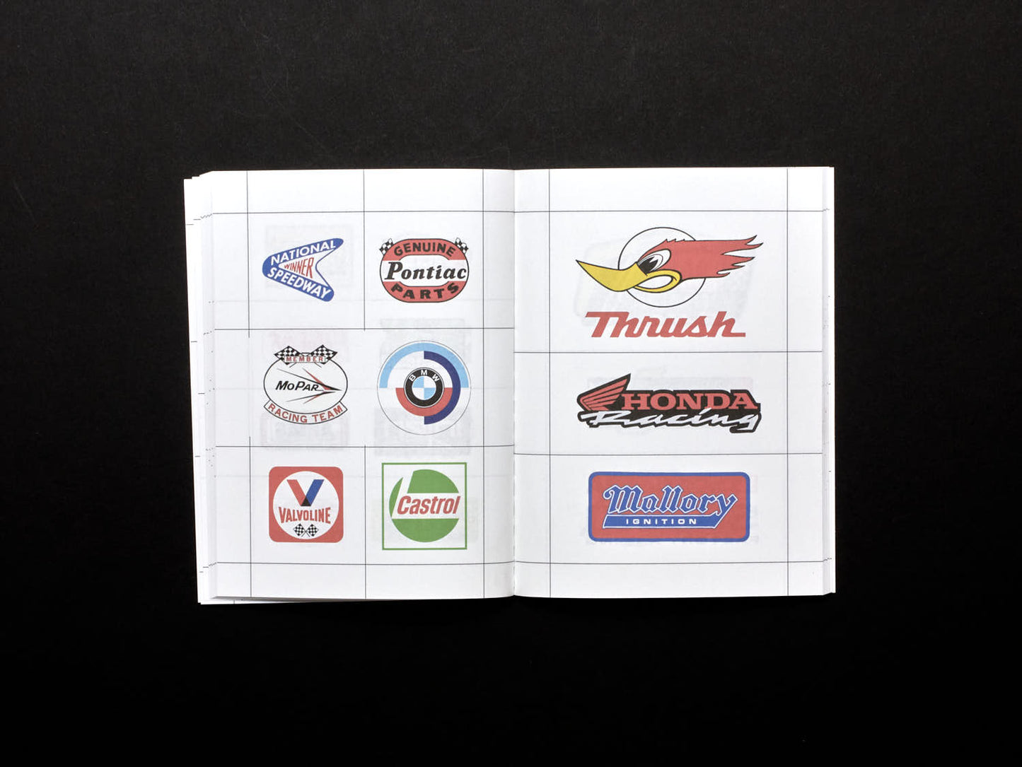 Racing Logos & Stickers 1950 - 2010