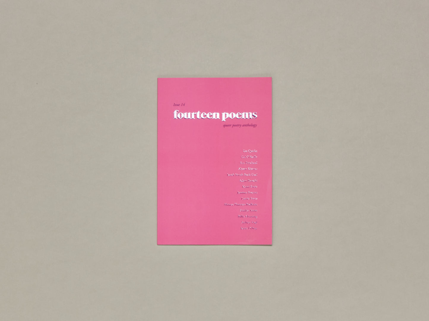 Fourteen Poems Issue 14