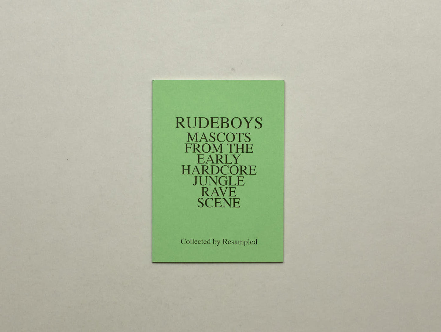 KFAX5- RUDEBOYS: MASCOTS FROM THE EARLY HARDCORE JUNGLE RAVE SCENE