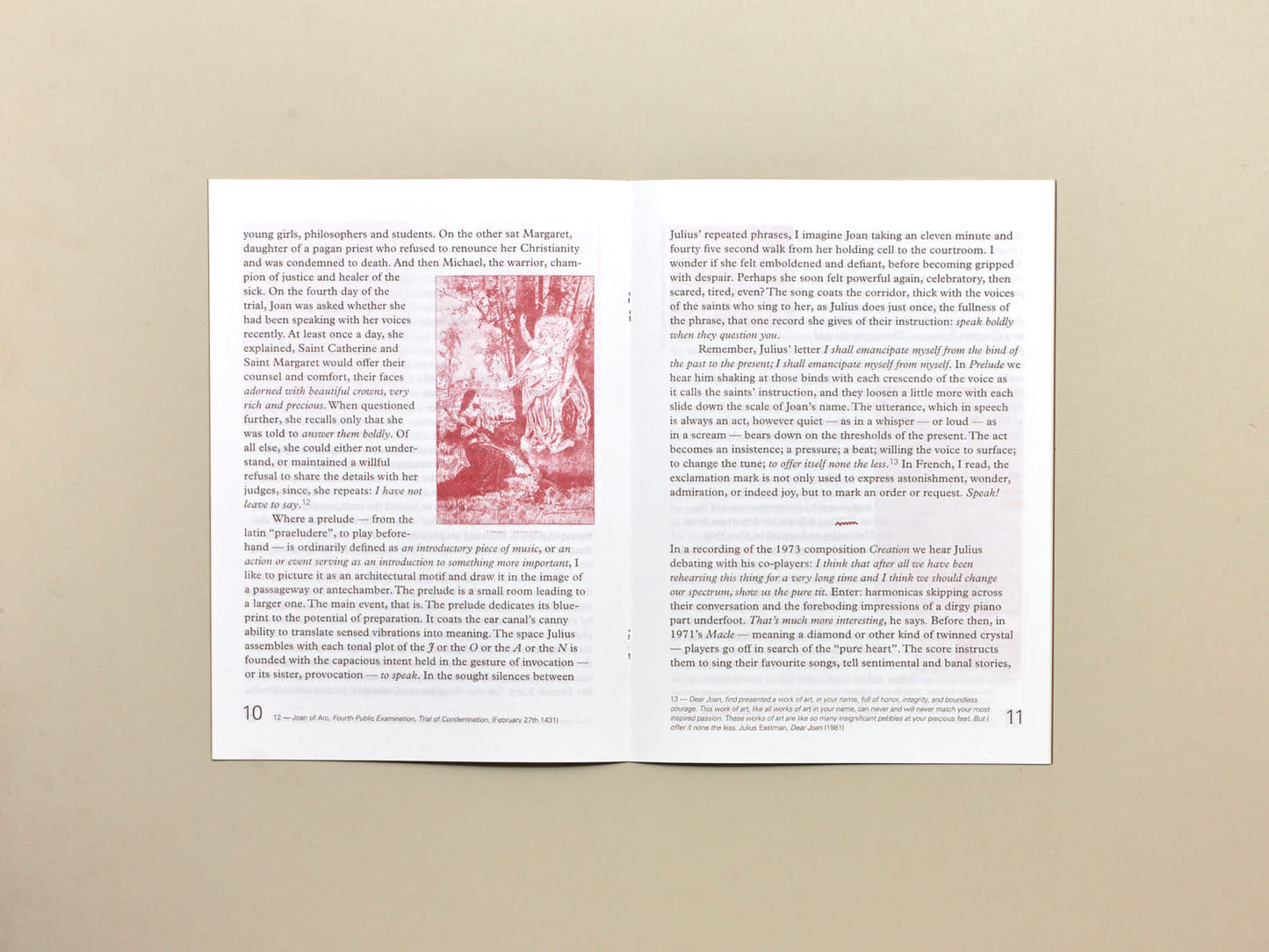 Jessica Higgins, THEY SAID! on Julius Eastman’s Prelude to The Holy Presence of Joan d’ Arc