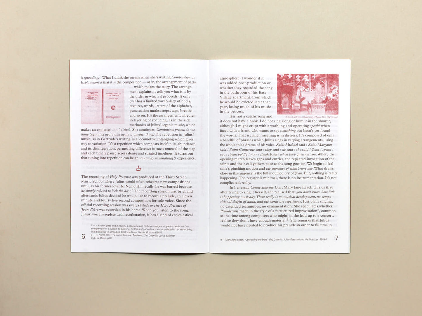 Jessica Higgins, THEY SAID! on Julius Eastman’s Prelude to The Holy Presence of Joan d’ Arc