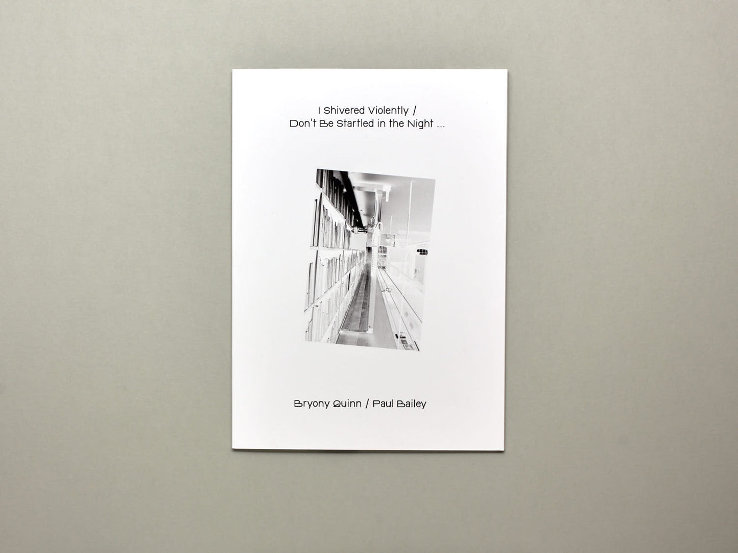 Bryony Quinn, Paul Bailey (eds.), I Shivered Violently / Don’t be Startled in the Night A networked essay on (dis)order, (il)legibility and (dis)orientation.