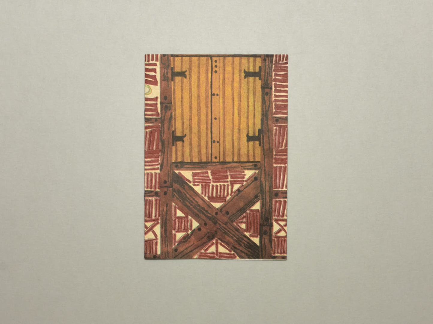 Marie Jacotey, No. 43 Studies for a Painted Home