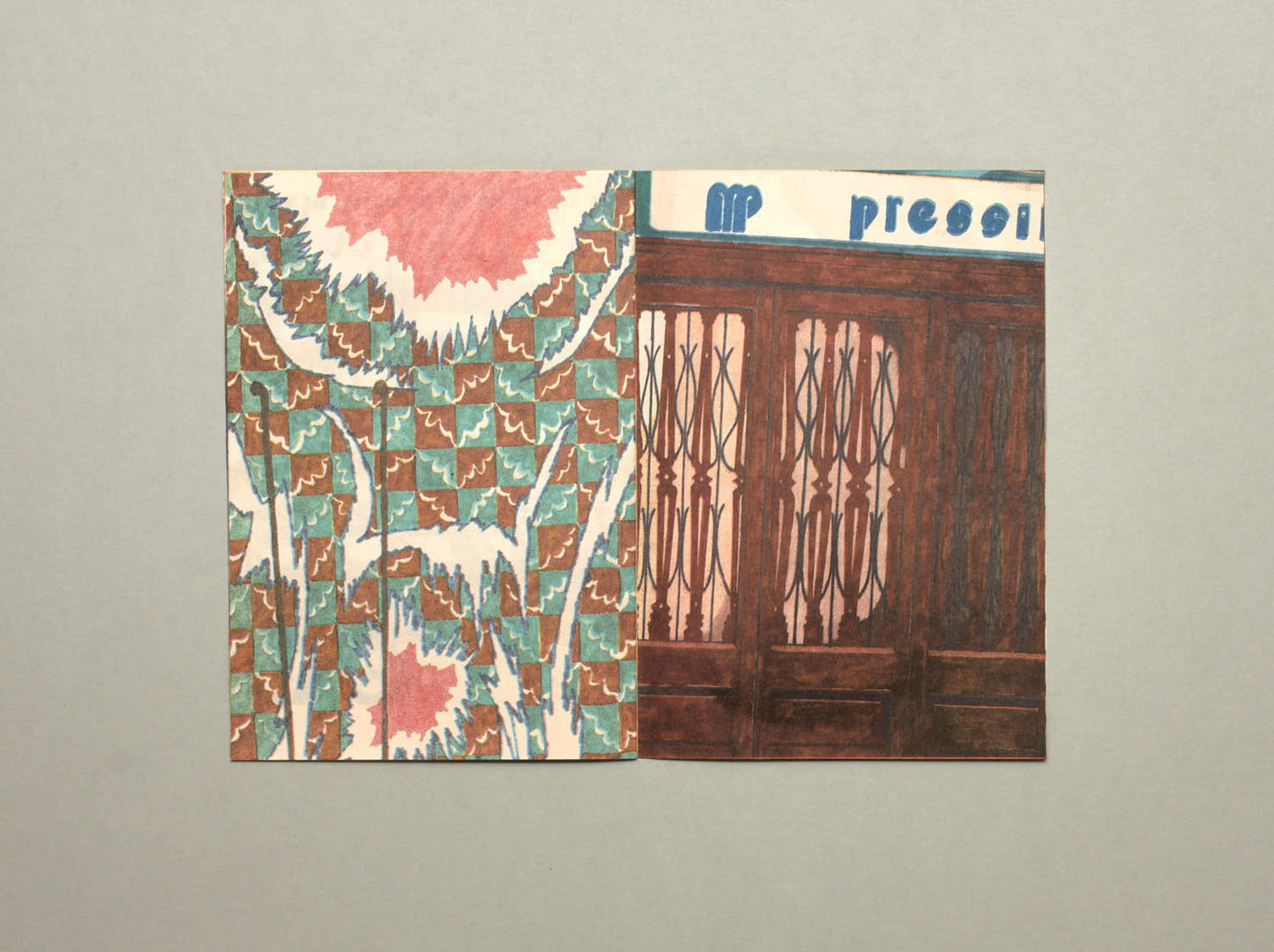 Marie Jacotey, No. 43 Studies for a Painted Home