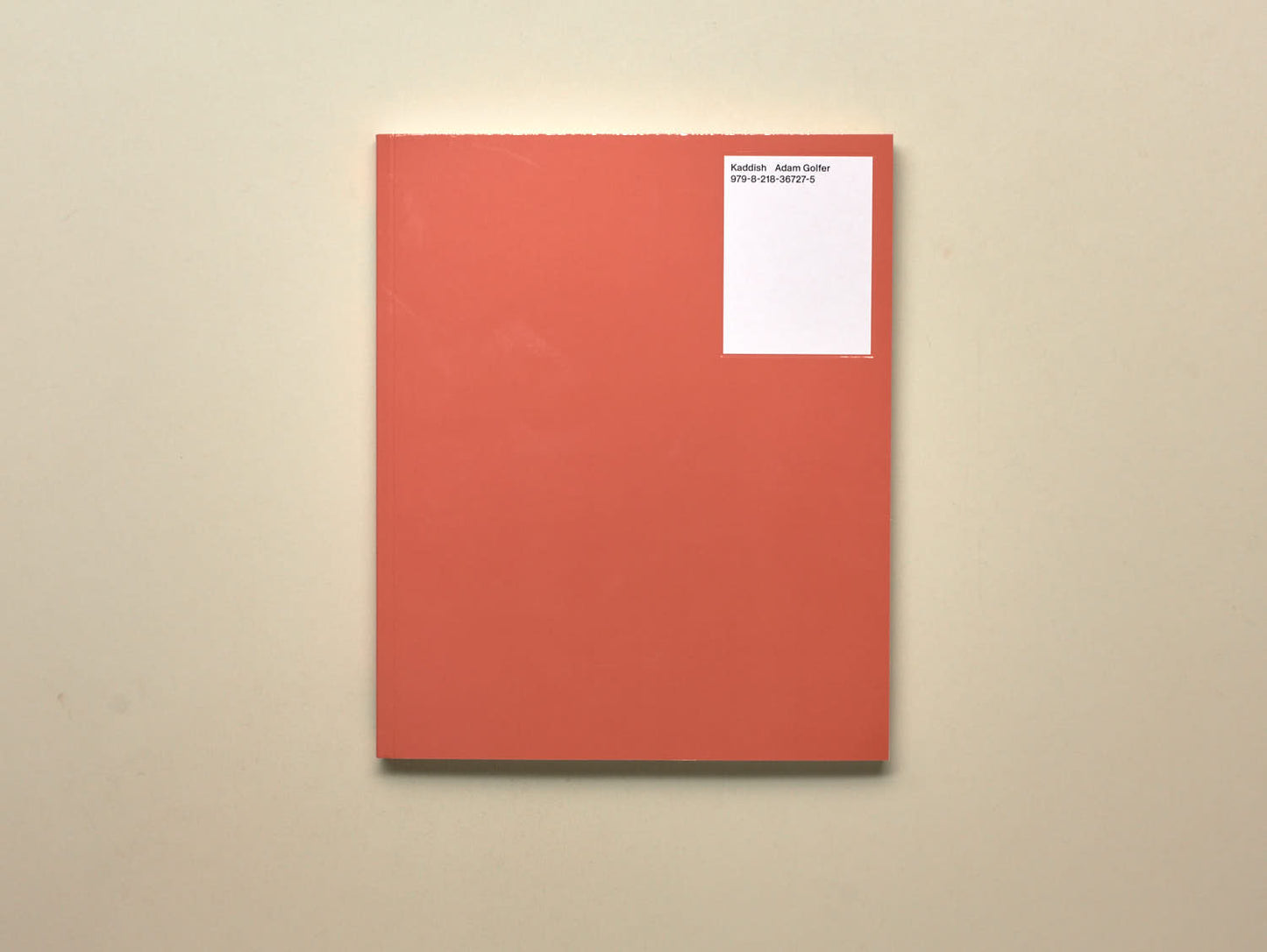 Adam Golfer, Kaddish