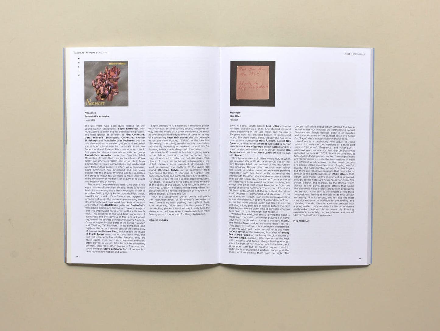 We Jazz Issue 11 Oni Puladi
