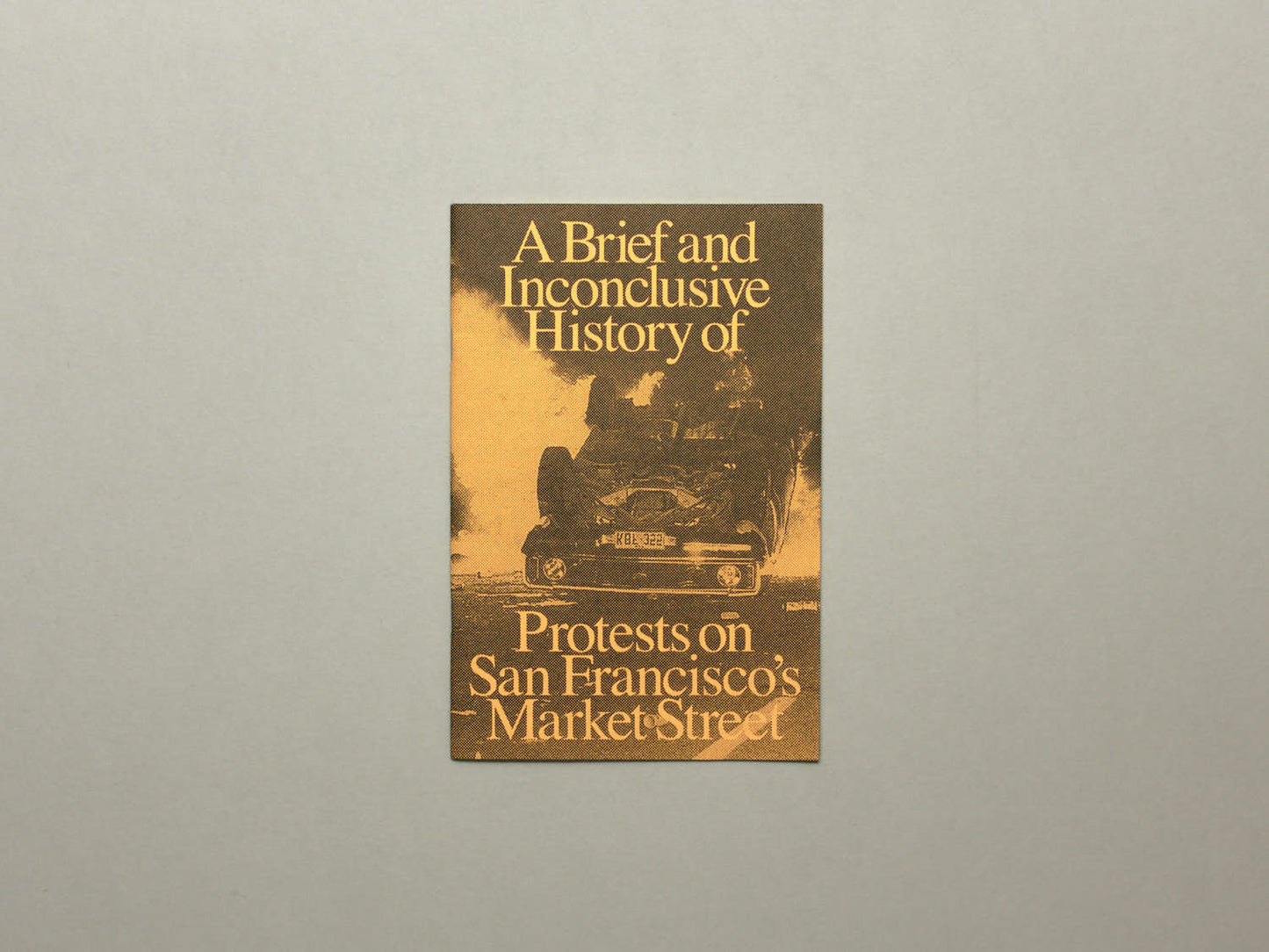 Jessalyn Aaland, A Brief and Inconclusive History of Protests on San Francisco's Market Street