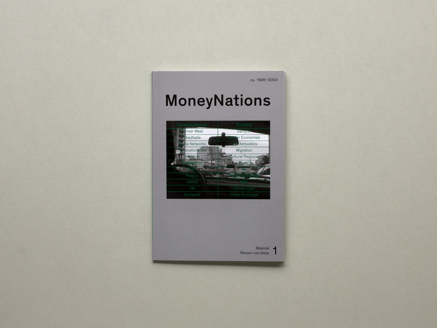 Material Marion von Osten 1: MoneyNations, Lucie Kolb, Jonas von Lenthe, Max Stocklosa (Eds.)