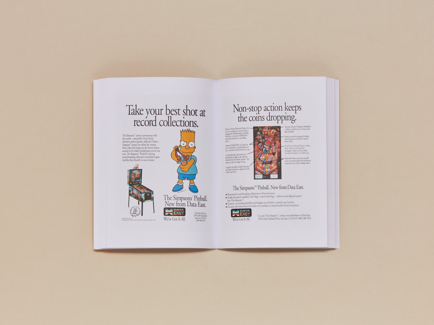 A Compendium of Print Advertising from The Simpsons