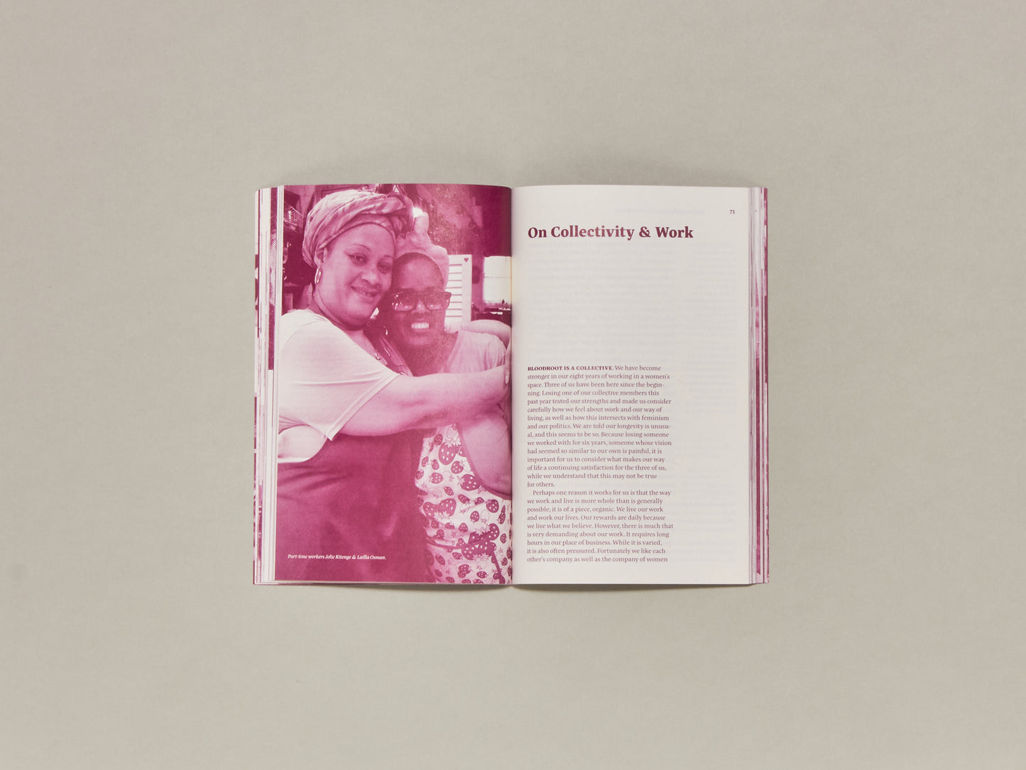 Our daily lives have to be a satisfaction in themselves: 40 years of Bloodroot